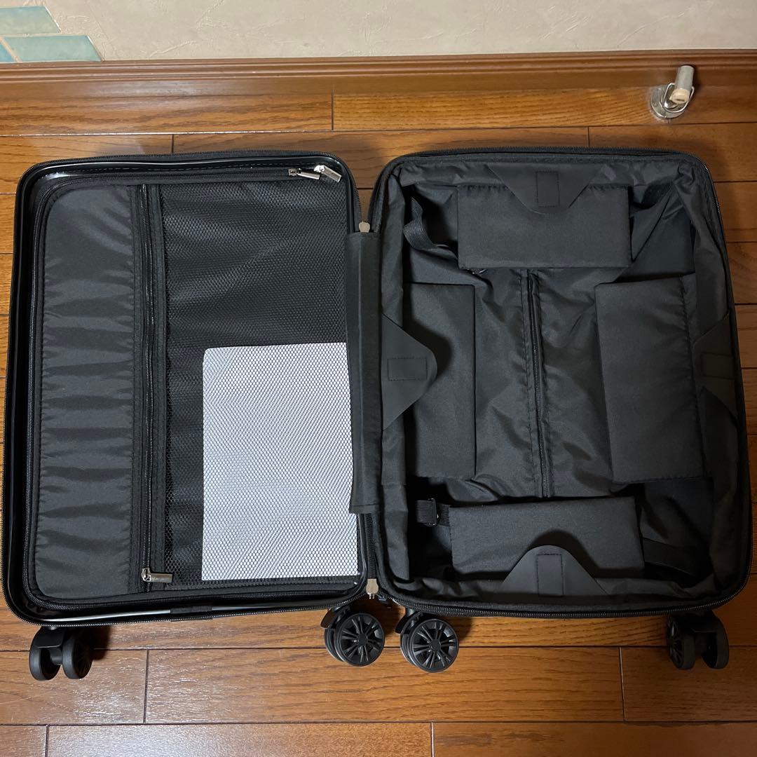 スマートキャリーケース　薄くたためて収納便利ブラック未使用　ショップチャンネル