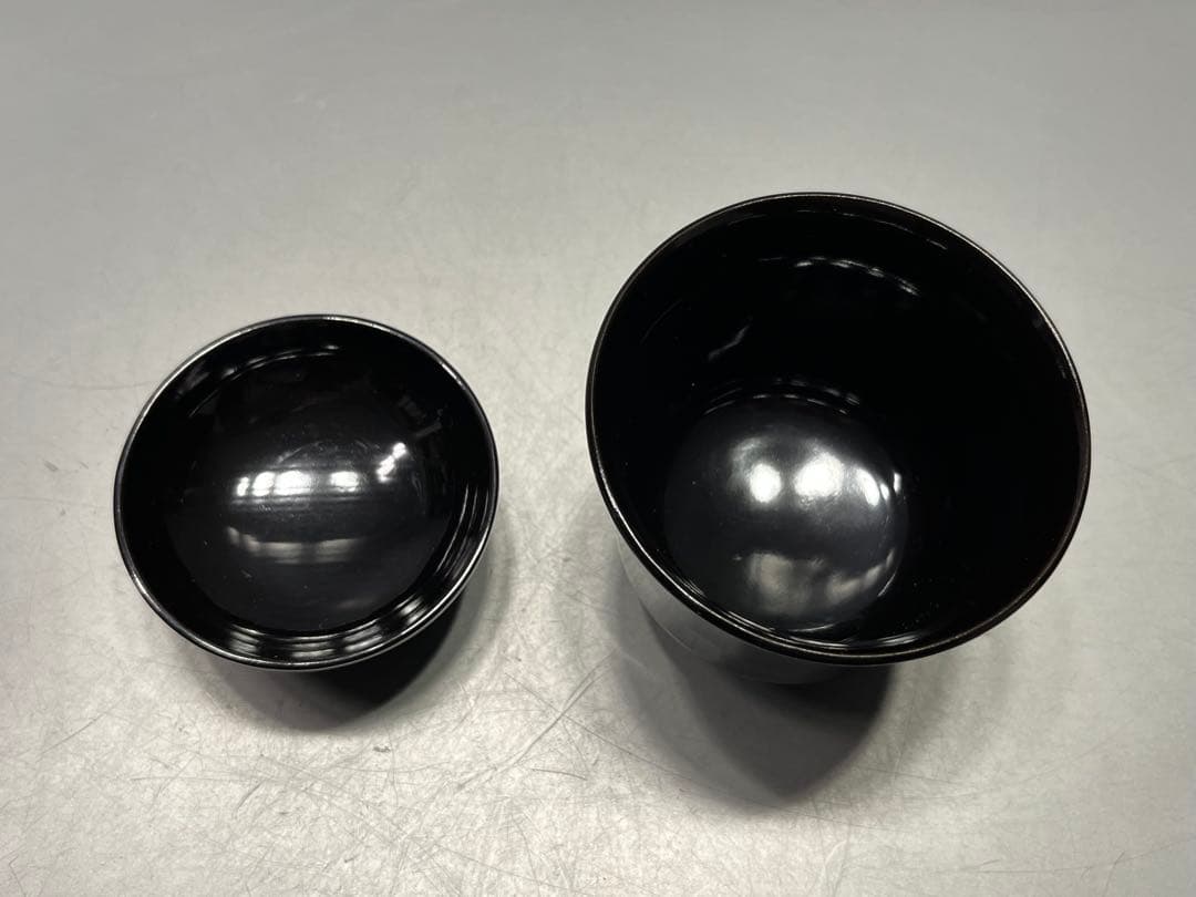 輪島塗　蔦鈴虫　蒔絵　小吸物椀　五客　木製