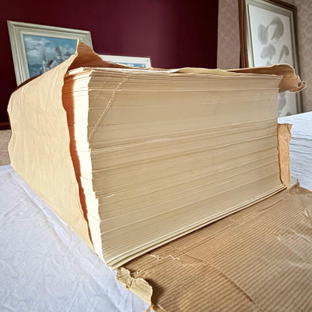 2237様感謝‼️貴重‼️中国書道用紙手漉き紙「玉扣紙」（4.6kg）