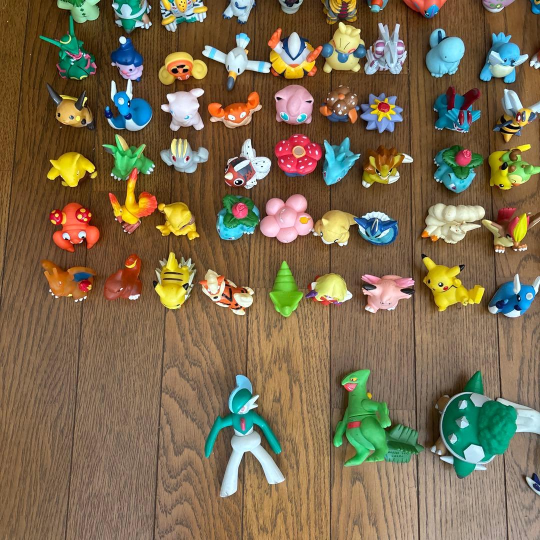 ポケモンキッズ　クリア　初代　指人形　フィギュア　約155体　初期