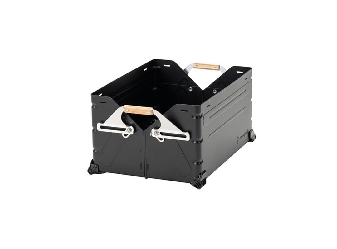 【新品未使用】スノーピーク 雪峰祭 25&50セットシェルフコンテナ ブラック