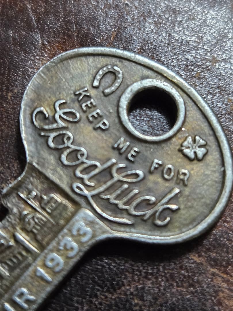 稀少ビンテージ！「1933年シカゴ・ワールド・フェア」記念 鍵