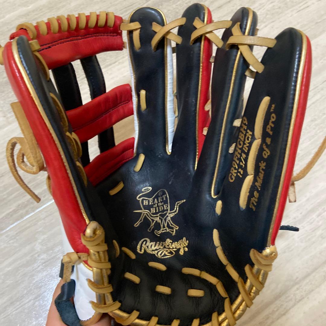 限定　ローリングス 軟式 グローブ HOH GOLD CAMO