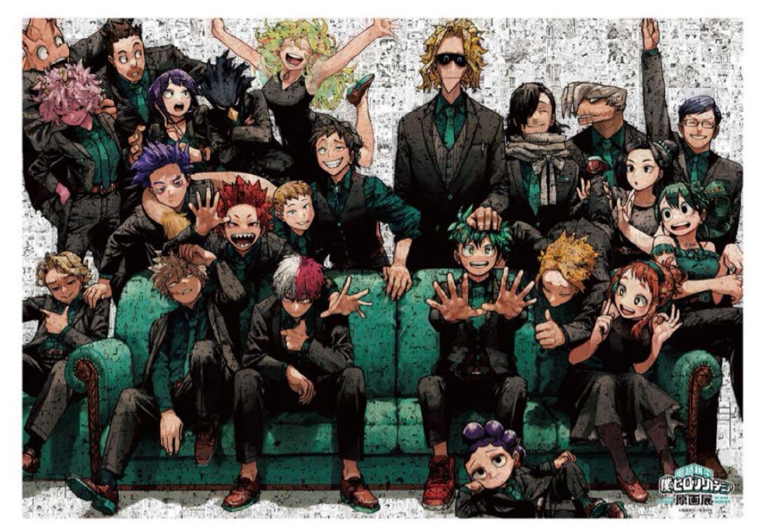 ヒロアカ　原画展　ヒロアカ展　モザイクアートパズル　ジグソーパズル　新品未開封