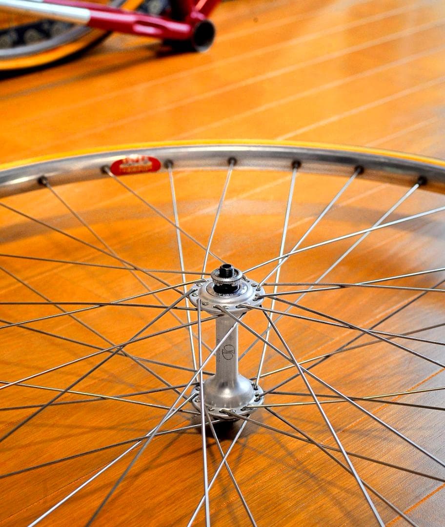 SUPER CHAMPION　&　SHIMANO HAB FRONT完組ホイール