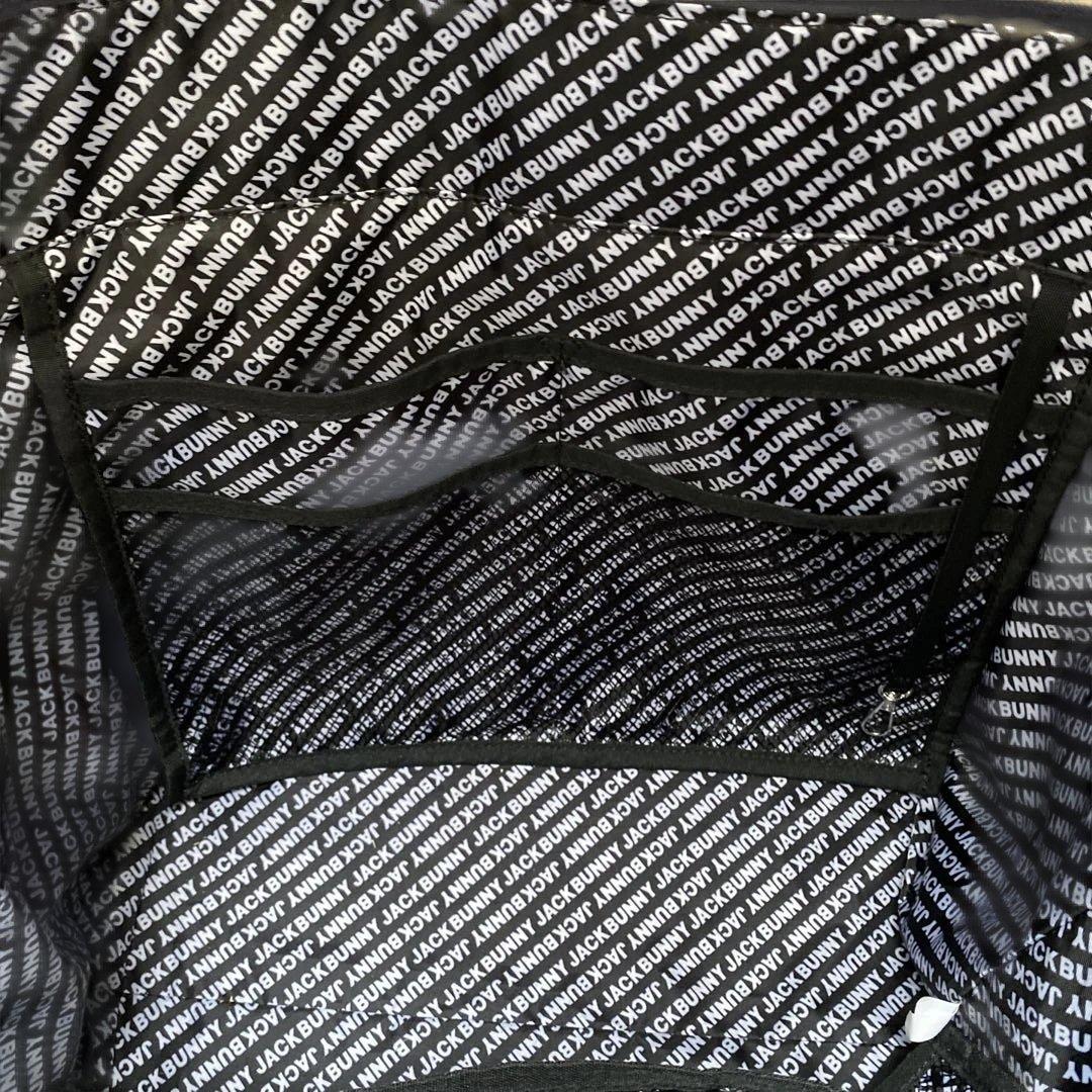 ジャックバニーロッカーバッグ、ネイビー/白