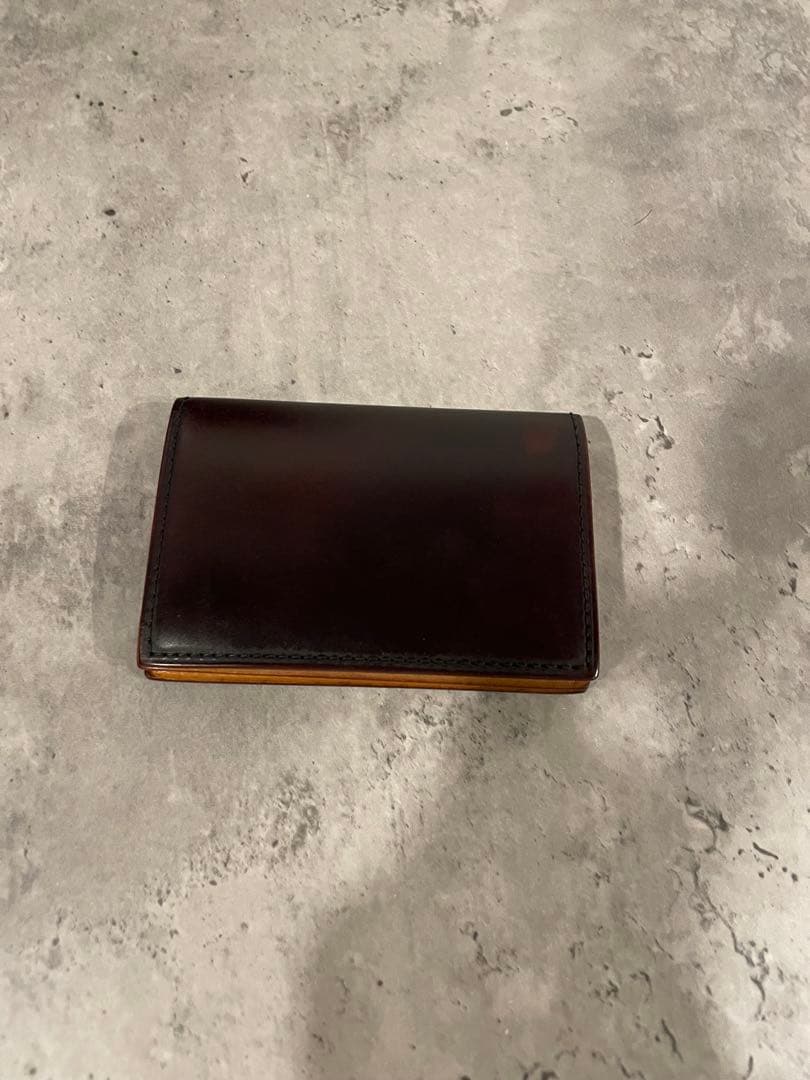 GANZO コードバン レザー名刺入れ