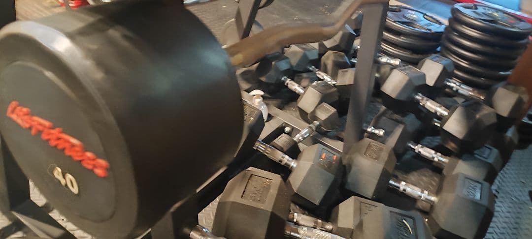 40kg ezバー 重量固定 フィクスドバーベル