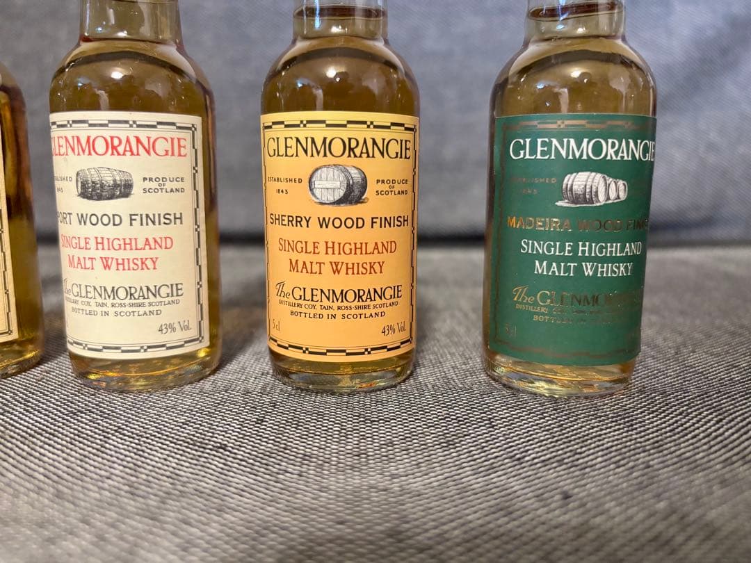 GLENMORANGIE グレンモーレンジ　ミニボトル　5本セット　箱付き未開封