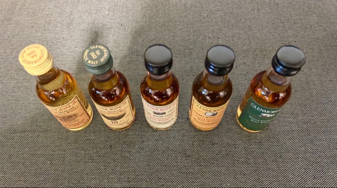 GLENMORANGIE グレンモーレンジ　ミニボトル　5本セット　箱付き未開封
