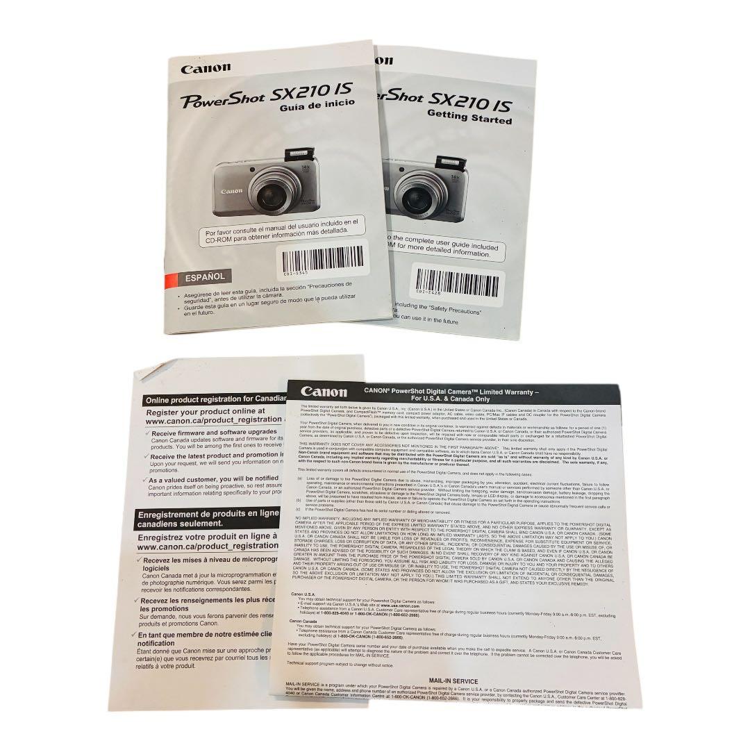 Canon PowerShot SX210 IS オールドコンデジ レトロ