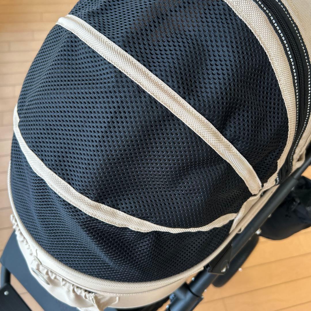 AIRBUGGY for DOGSドーム2ブレーキモデル　ベージュSMマット付