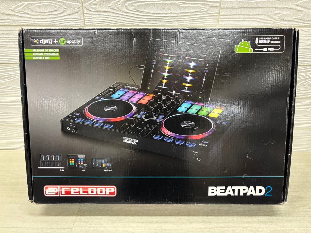 Reloop/PCDJコントローラ BEATPAD2 djay対応