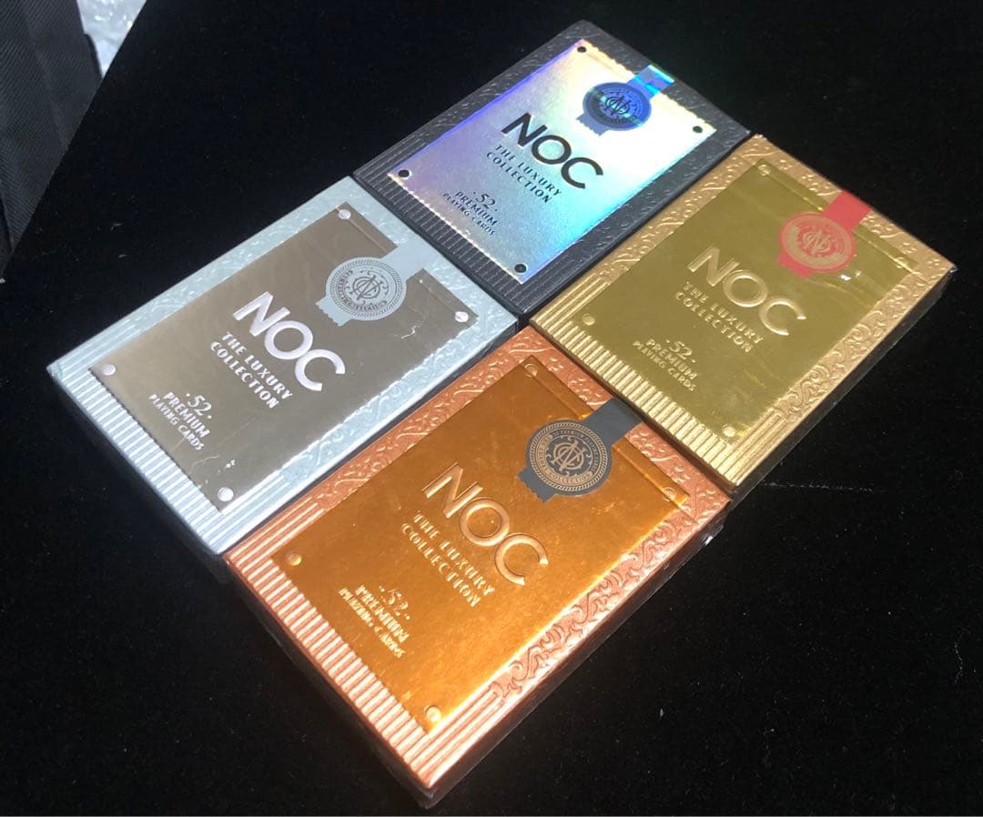 NOC playing cards LUXURY COLLECTION 4種