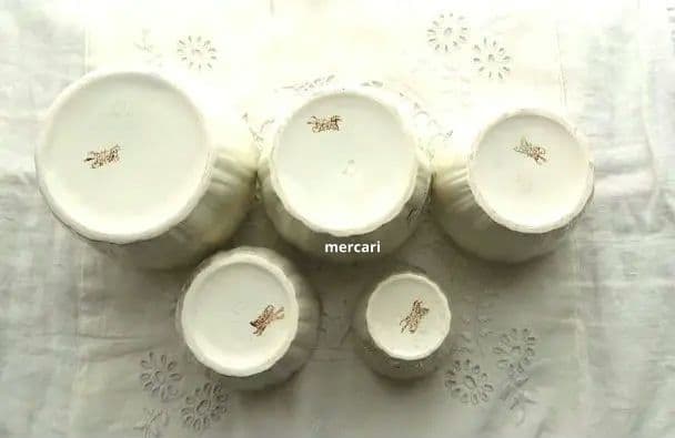 アンティーク リボンキャニスターセット