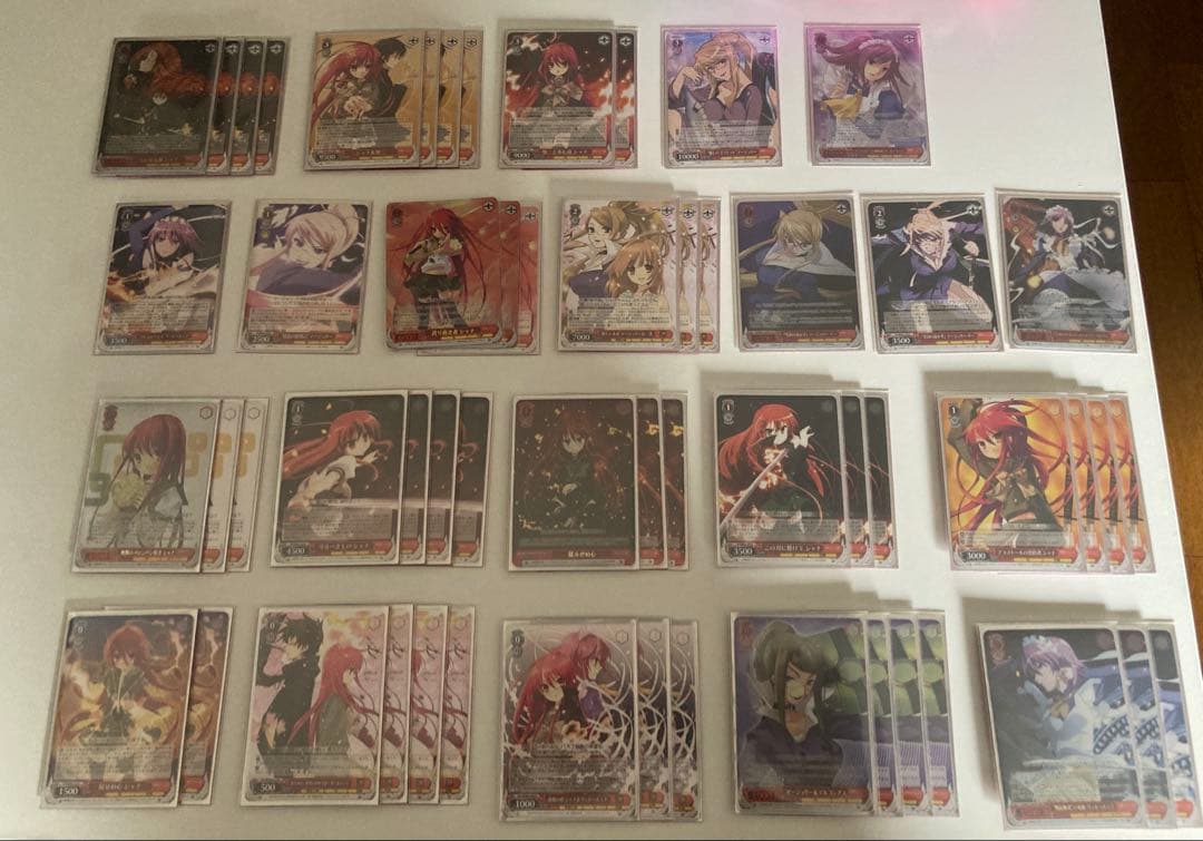 ヴァイスシュヴァルツ 灼眼のシャナ PB 枝扉デッキ＋デッキパーツセット