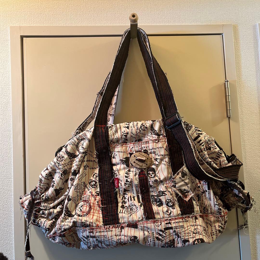 ESPRIT スカルプリント ボストンバッグ