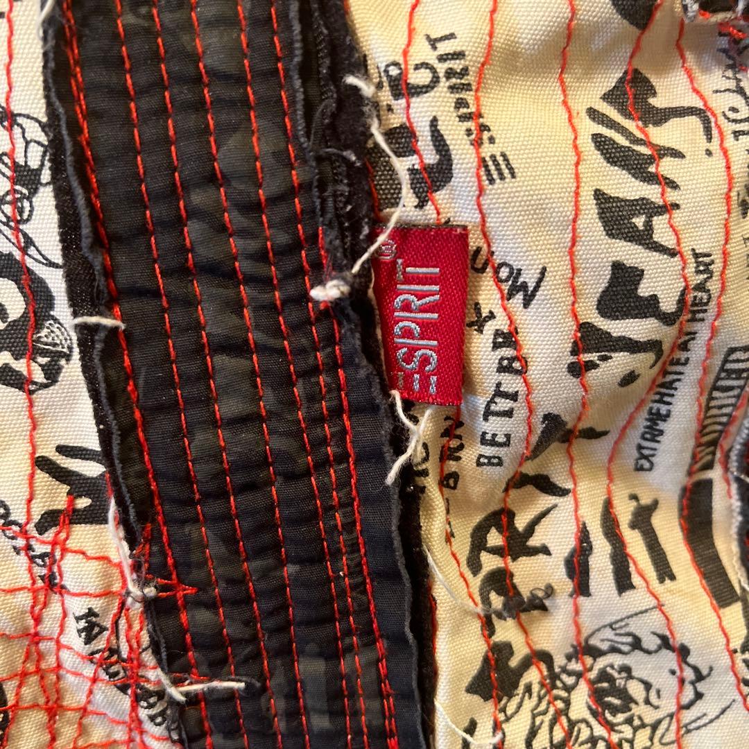 ESPRIT スカルプリント ボストンバッグ