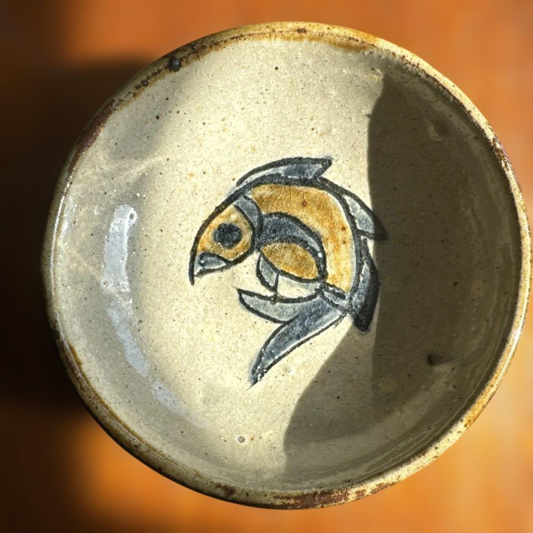 金城次郎.人間国宝.小皿.陶印あります