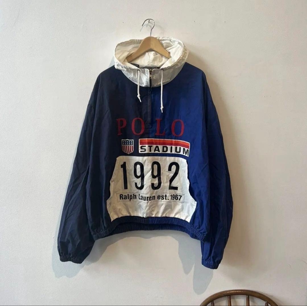 ジャケット・アウター 90s OG Polo Ralph Lauren Stadium Jacket
