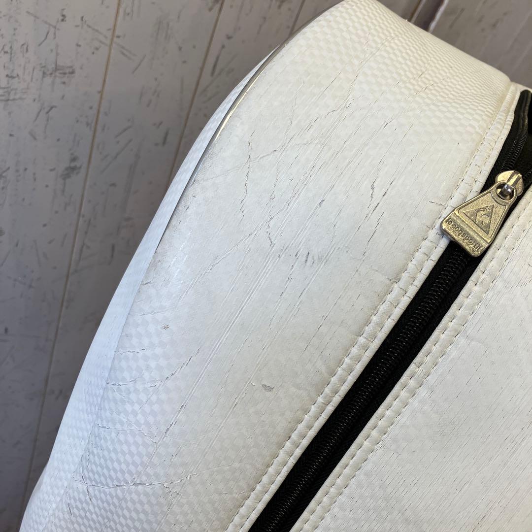 ルコック スポルティフ キャディバッグ ゴルフバッグ ビックロゴ トリコロール