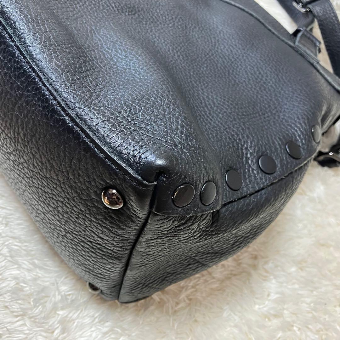 マンゴー様ザネラート　ポスティーナ M カシミアプーラ　ショルダーバッグ