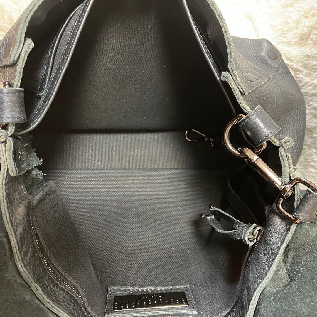 マンゴー様ザネラート　ポスティーナ M カシミアプーラ　ショルダーバッグ