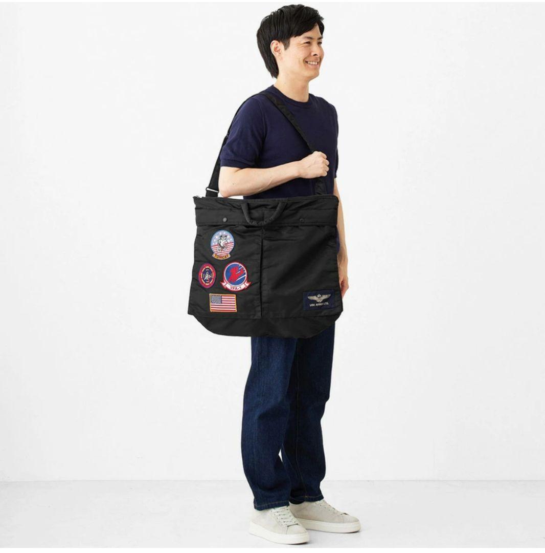 新品未使用　アビレックス トップガンヘルメットバッグ 7833976010タグ無