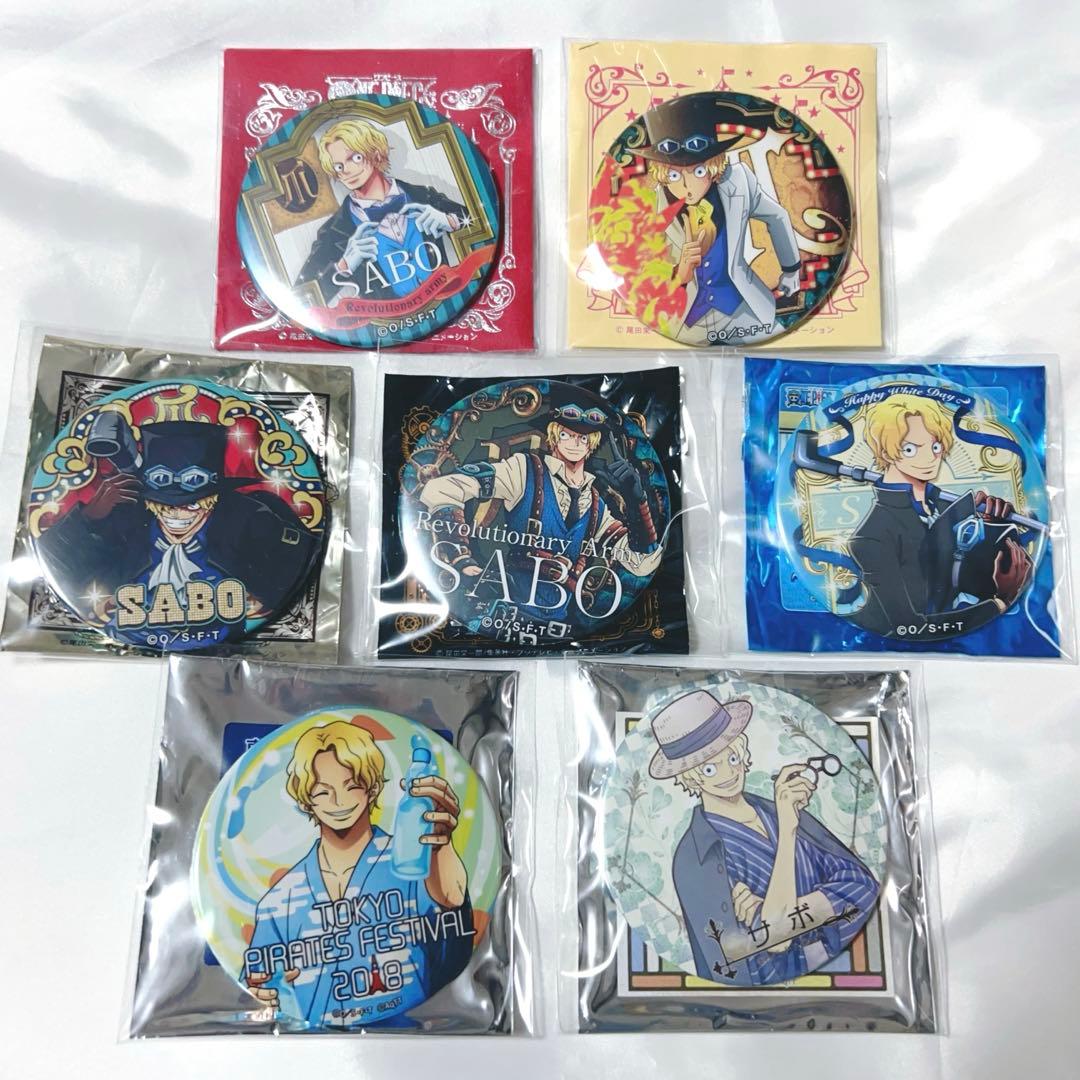 ＊7点セット＊ワンピース サボ 輩缶バッジ 東京ワンピースタワー