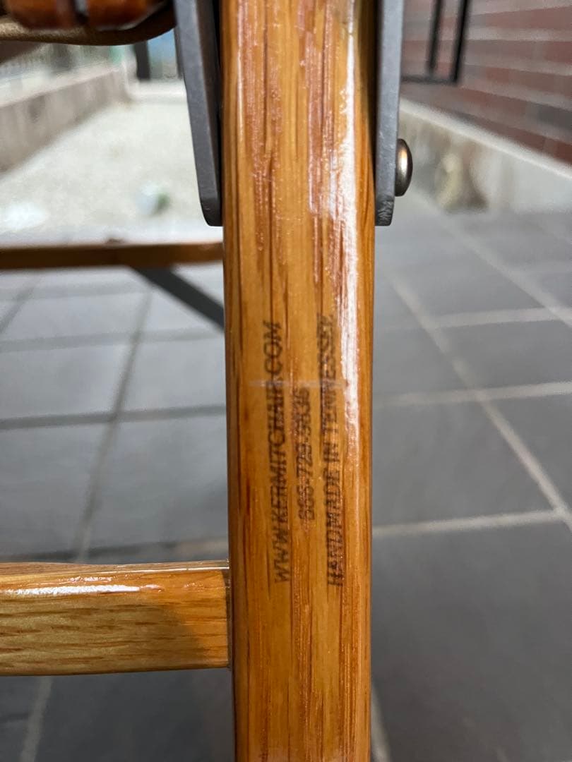 オールドマウンテン　ラクダ　カーミットチェアー