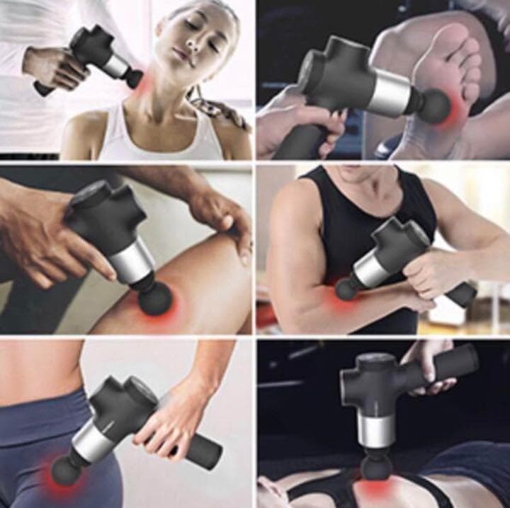 ❤いつでもどこでも筋膜リリース♪❤プロも使う実用性＆即効性❣マッサージガン