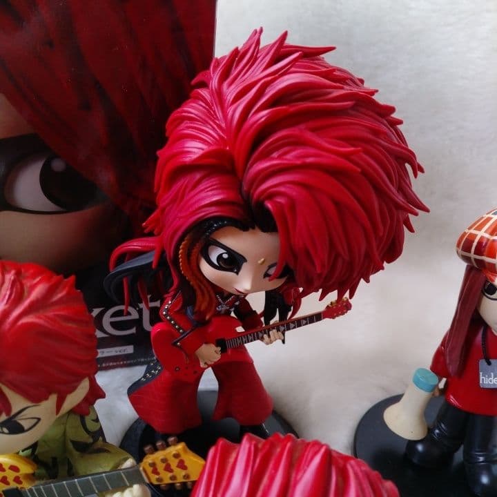 Qposket hide 1体 他フィギュア5体+イエローハート+おまけ指輪