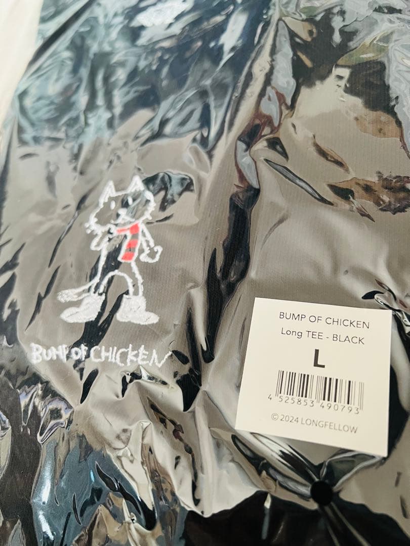 NICOLE Long Sleeve TEE/BLACK バンプ ニコル ロンT