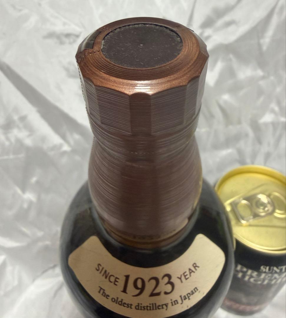 山崎、白州シングルモルトウイスキー 700ml +ハイボール缶　未開栓セット