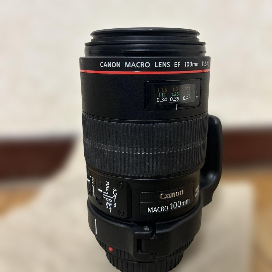 デジタルカメラ Canon macro lens ef 100mm 1:2.8L IS USM