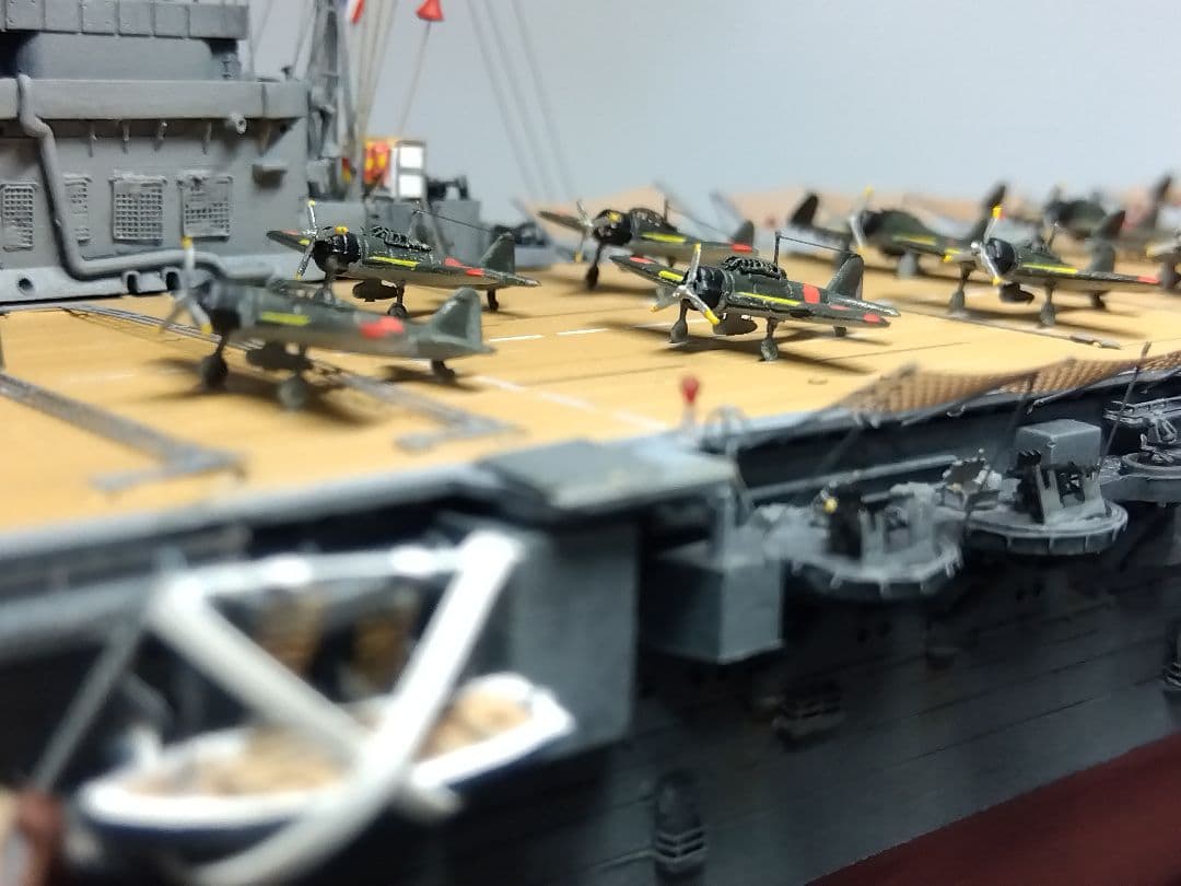 J*J様 1/700 精密模型帝国海軍正規空母「隼鷹」完成品