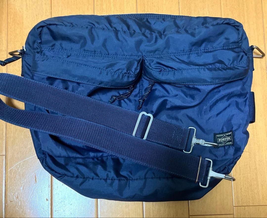吉田カバン　PORTER / FORCE SHOULDER BAG　ネイビー