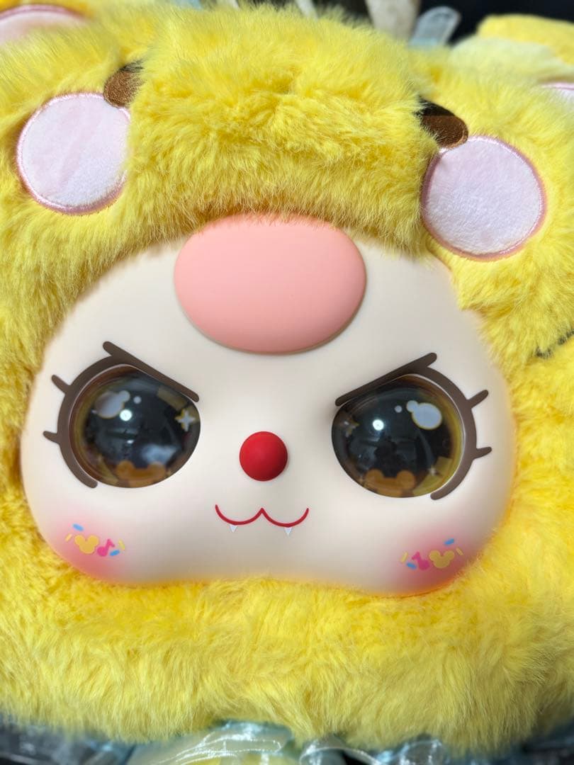 Baby Three back-pack ベビスリーバックパックぬいぐるみレア目