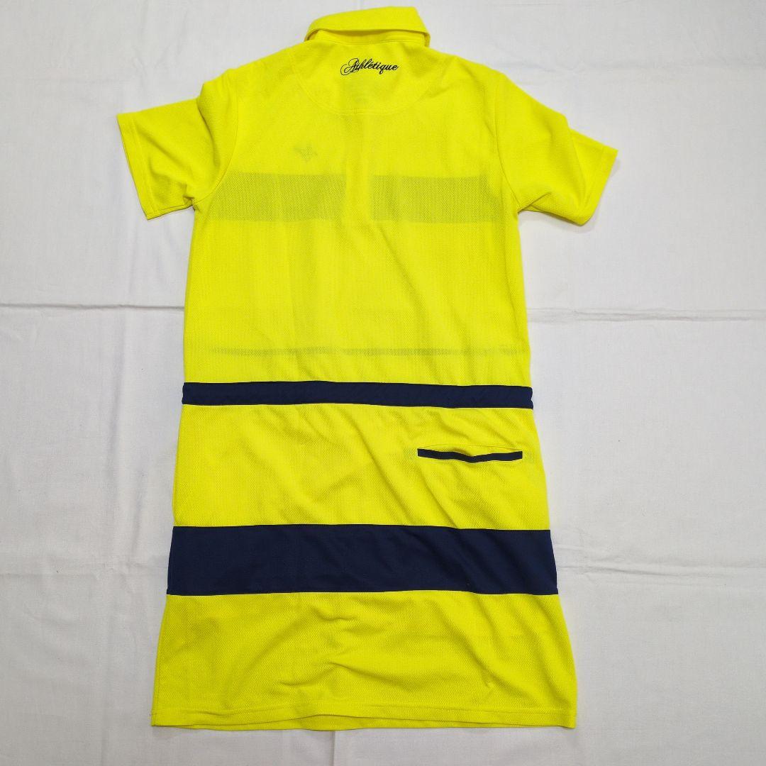 【Clunk】 ストライプポロワンピース Lサイズ　※新品未使用