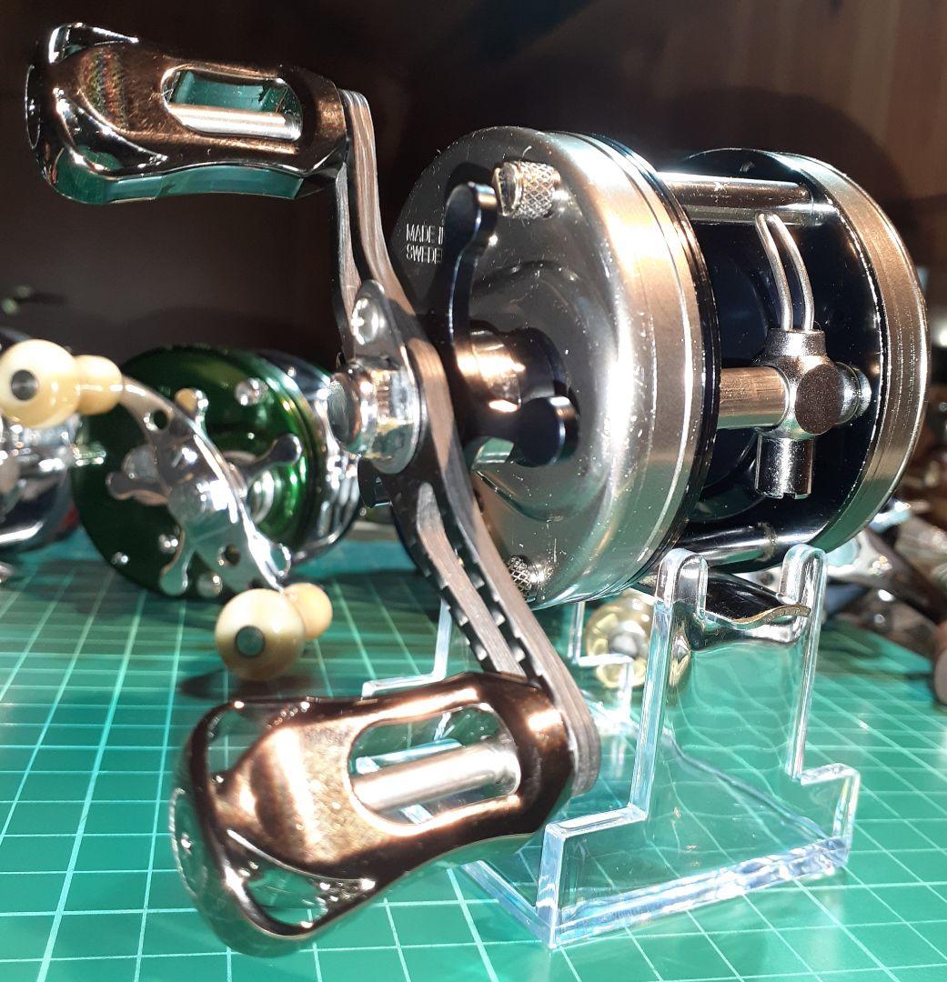 アブガルシア ABU アンバサダー4600C ハンクパーカー ハンドルカスタム