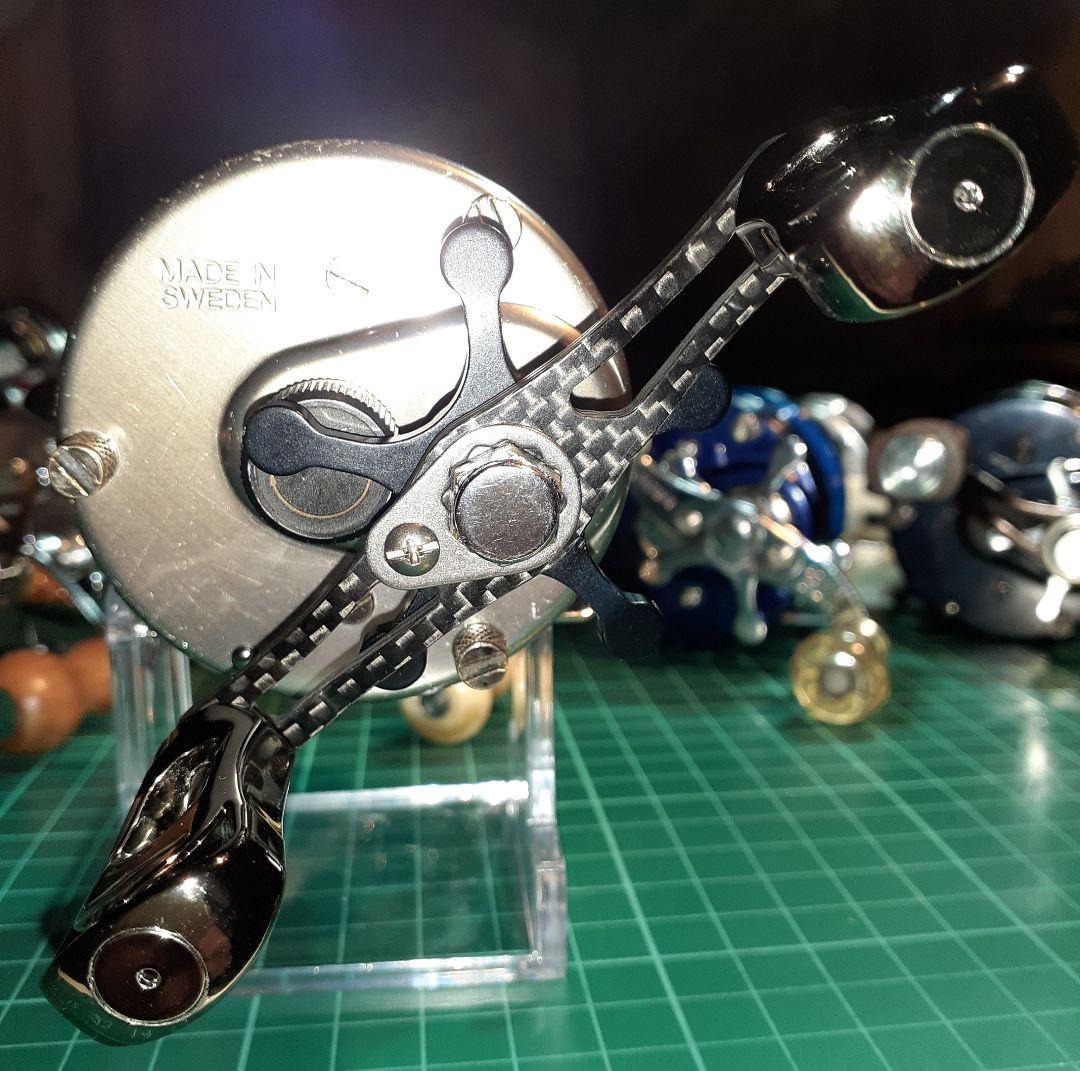 アブガルシア ABU アンバサダー4600C ハンクパーカー ハンドルカスタム