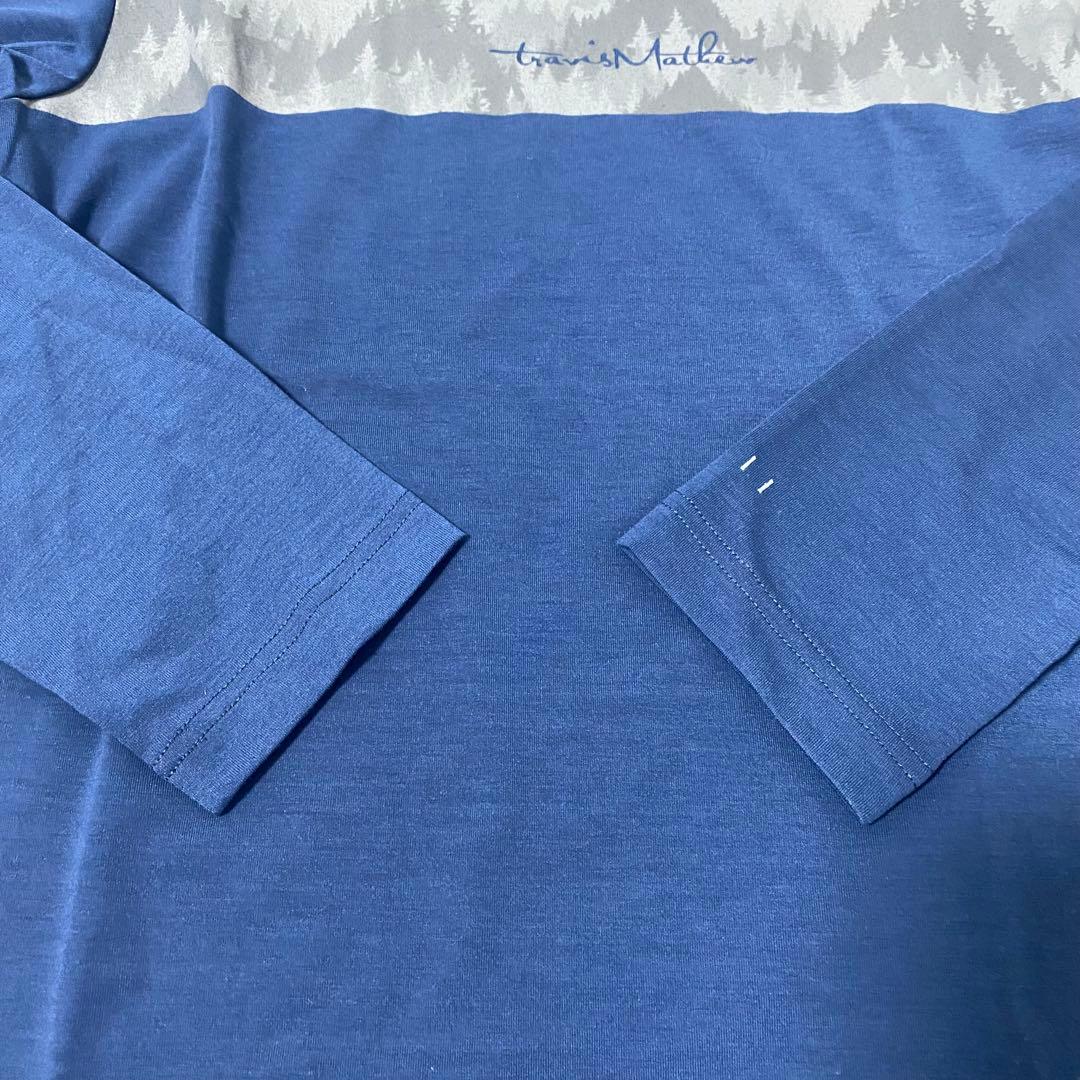 【新品】キャロウェイ　トラヴィスマシュー　長袖モックネック　Lサイズ　ネイビー