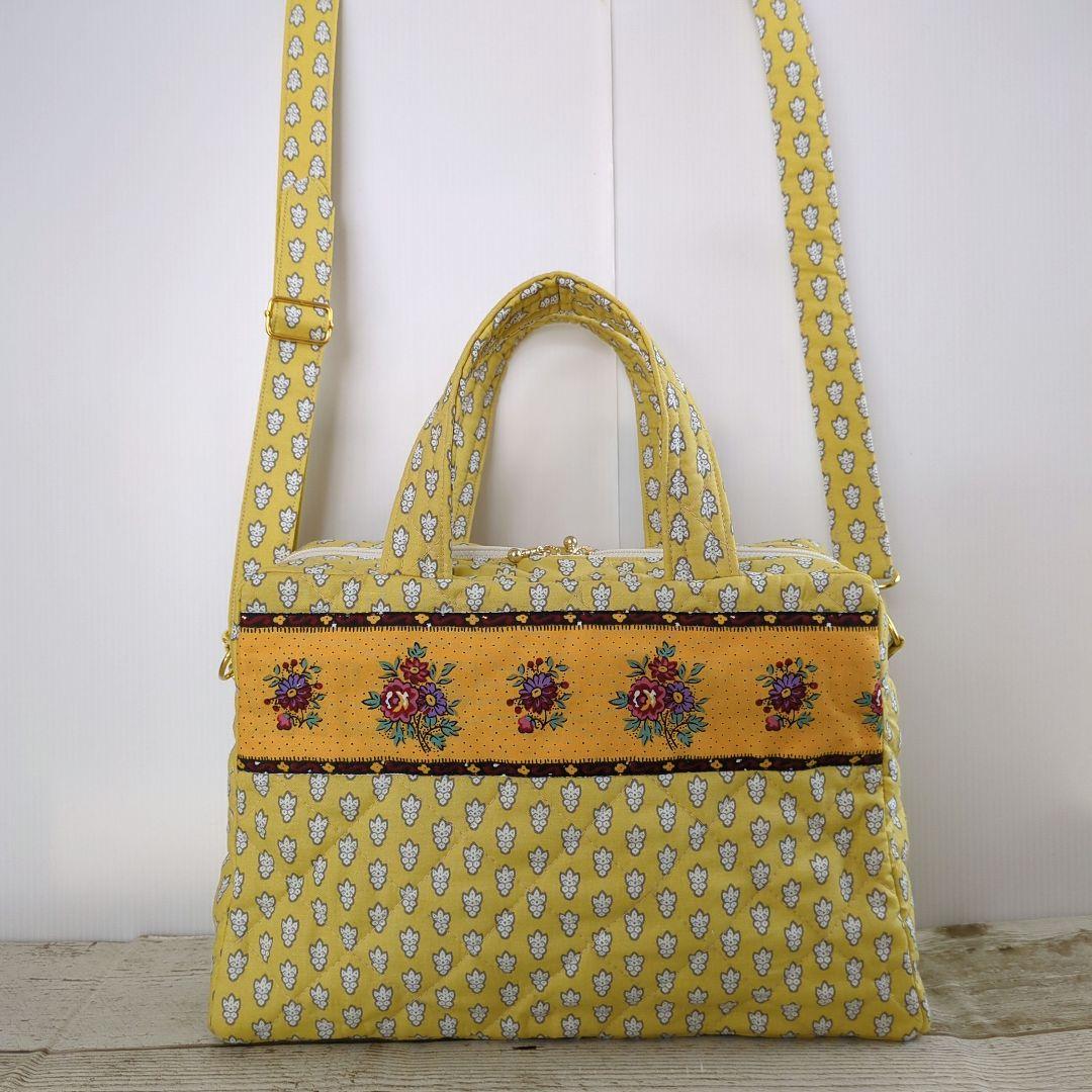 2wayスクエアバッグ　ハンドメイド