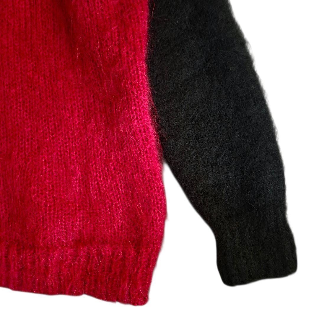 SEDITIONARIES 赤×黒 ニット ユニセックス パンク