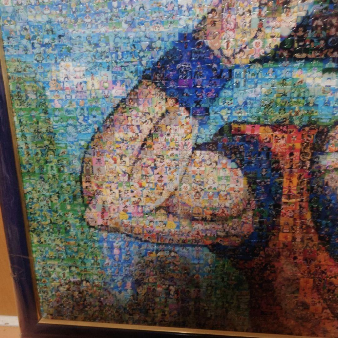 額付き完成品☆ドラゴンボール/モザイクアート・パズル/1000ピース/鳥山 明