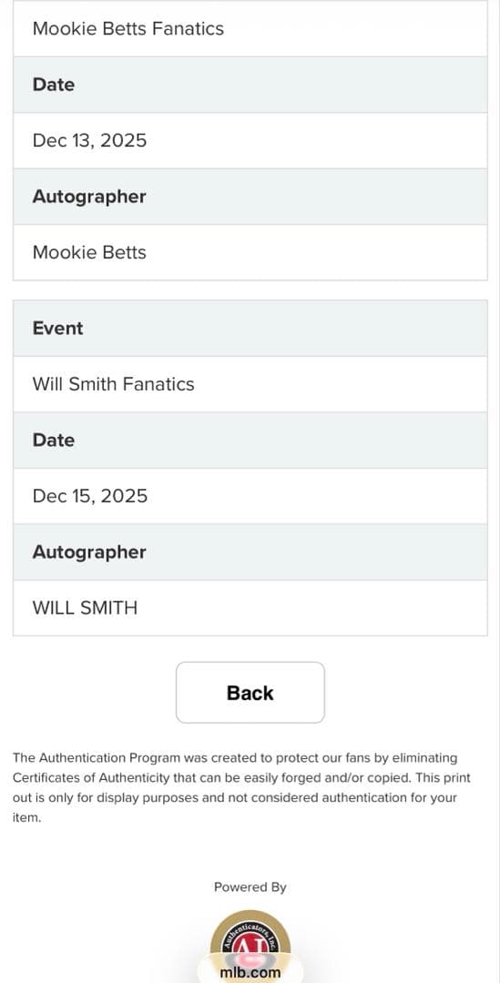 MLBドジャース 2025ワールドシリーズ優勝記念7選手直筆サインボール