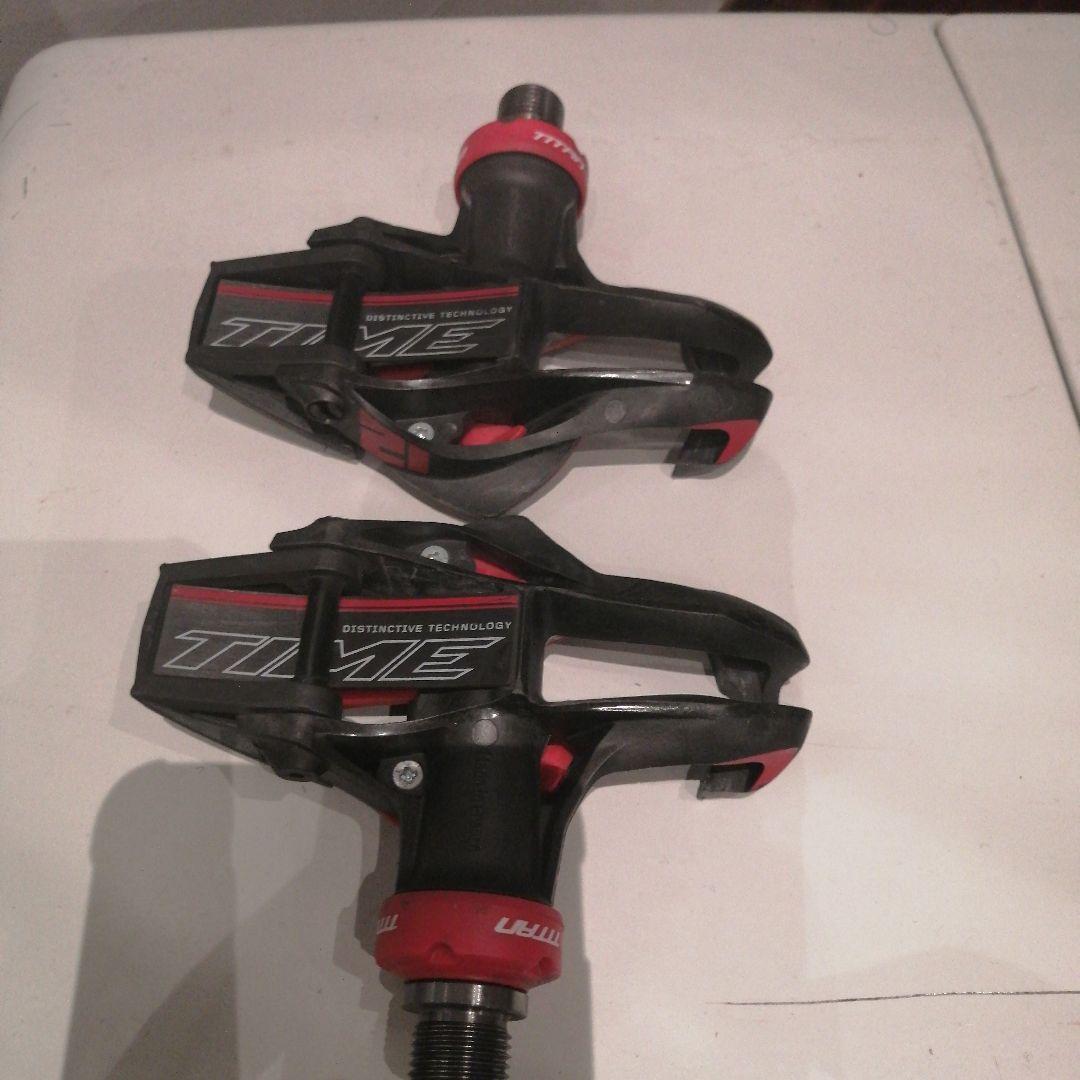 TIME Xpresso 12 ビンディングペダル ブラック/レッド