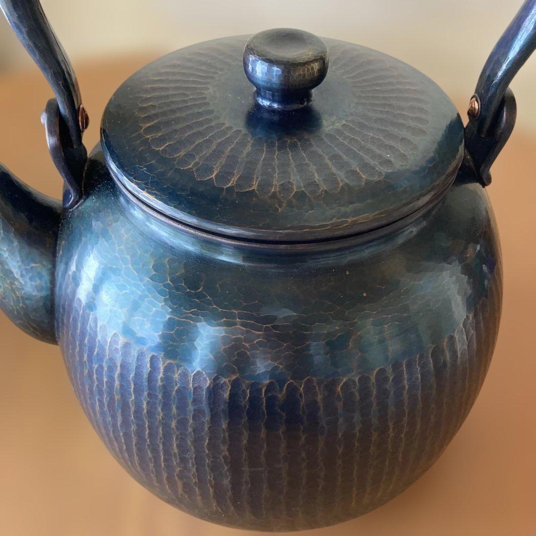 玉川堂　鎚起銅器　茶道具