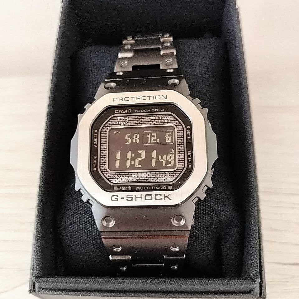 【極美品】G-SHOCK GMW-B5000MB-1JF マットブラック