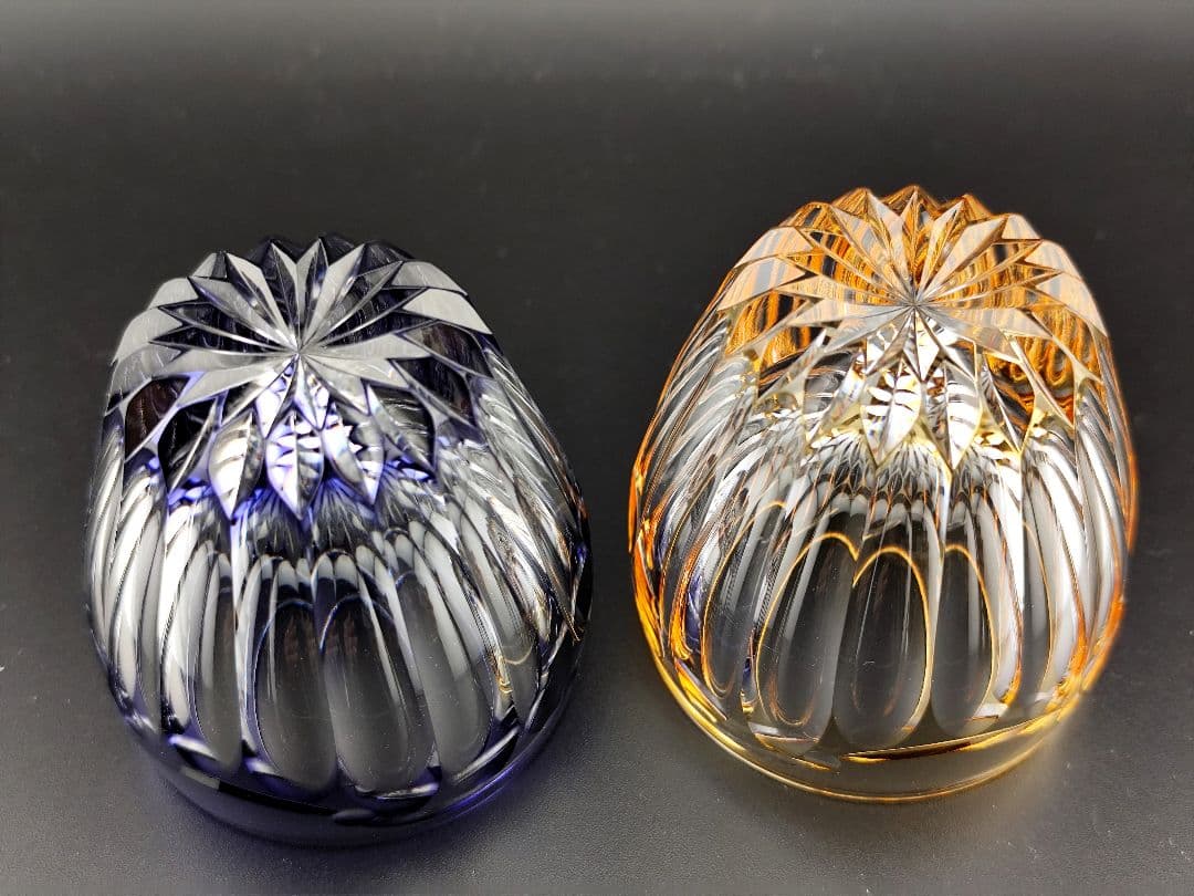 定価9万円・直営店限定 江戸切子 3点セット（切子、江戸切子、薩摩切子）